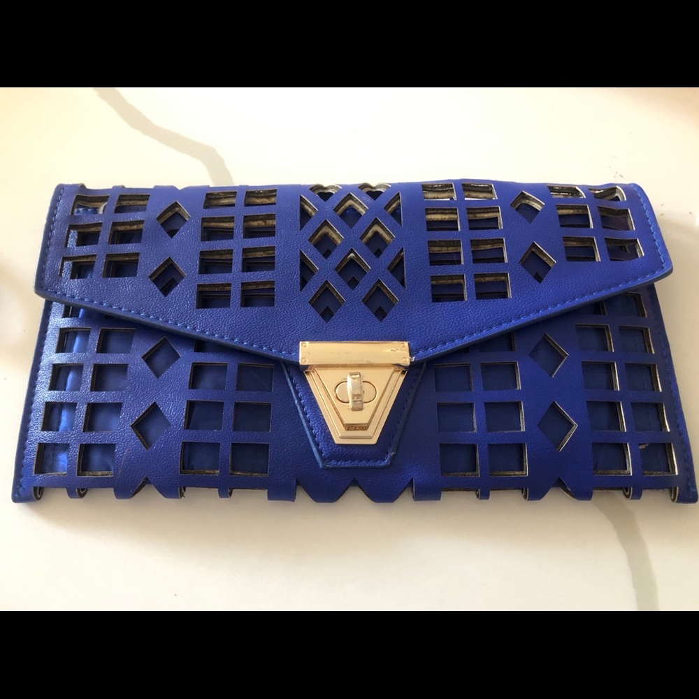 Royal Blue Clutch